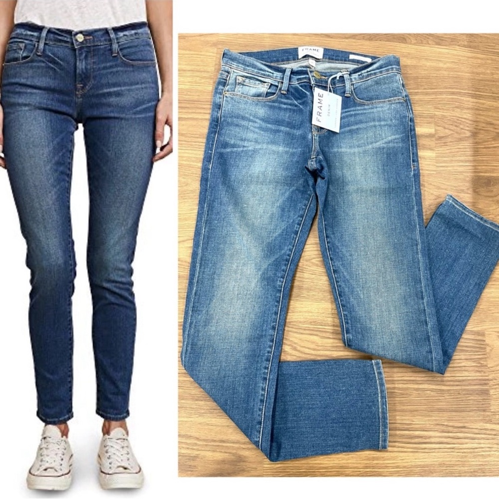 Frame Denim Le Garcon Jeans in Berkeley Square Size 25